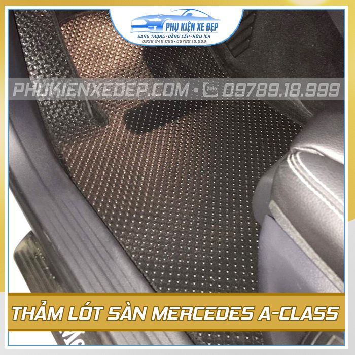 Thảm lót sàn ô tô Kata Mercedes-Benz A-Class - góc nhìn 3
