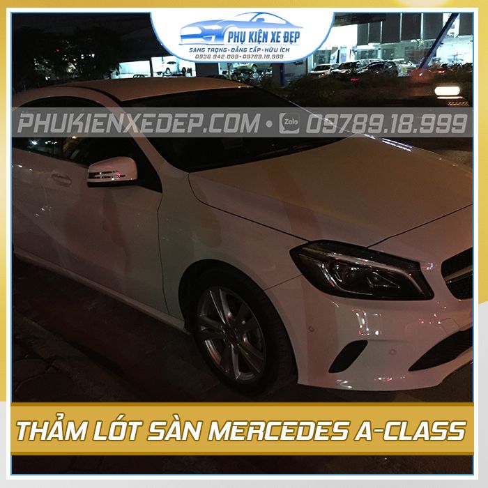 Thảm lót sàn ô tô Kata Mercedes-Benz A-Class - góc nhìn 4