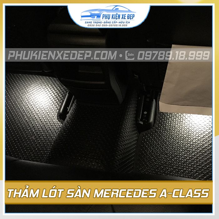 Thảm lót sàn ô tô Kata Mercedes-Benz A-Class - góc nhìn 5