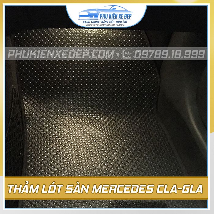 Thảm lót sàn ô tô Kata Mercedes-Benz CLA-GLA - góc nhìn 3