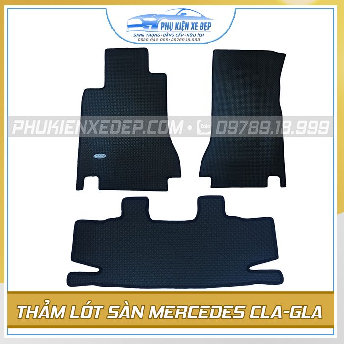 Thảm lót sàn ô tô Kata Mercedes-Benz CLA-GLA - góc nhìn 5