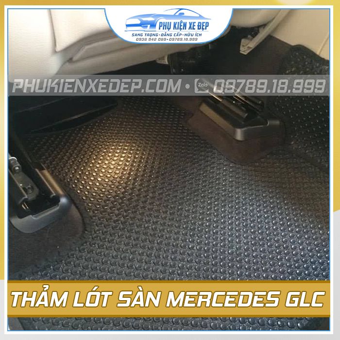 Thảm lót sàn ô tô Kata Mercedes GLC - góc nhìn 3