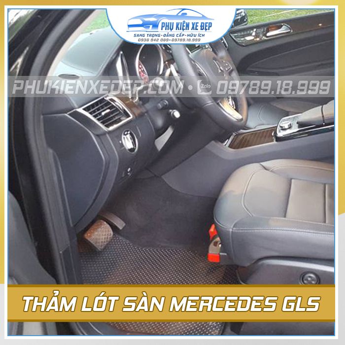 Thảm lót sàn ô tô Kata Mercedes-Benz GLS - góc nhìn 2