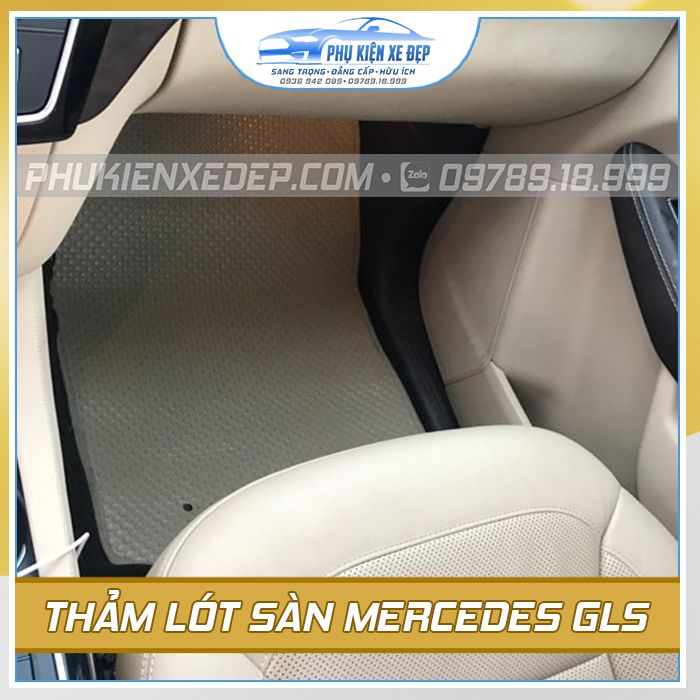 Thảm lót sàn ô tô Kata Mercedes-Benz GLS - góc nhìn 3