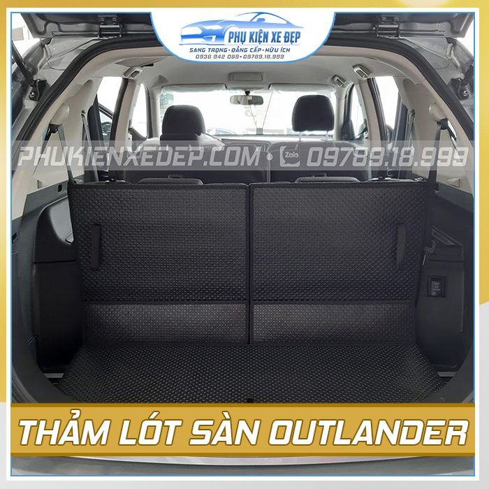 Thảm lót sàn ô tô Kata Mitsubishi Outlander - góc nhìn 2