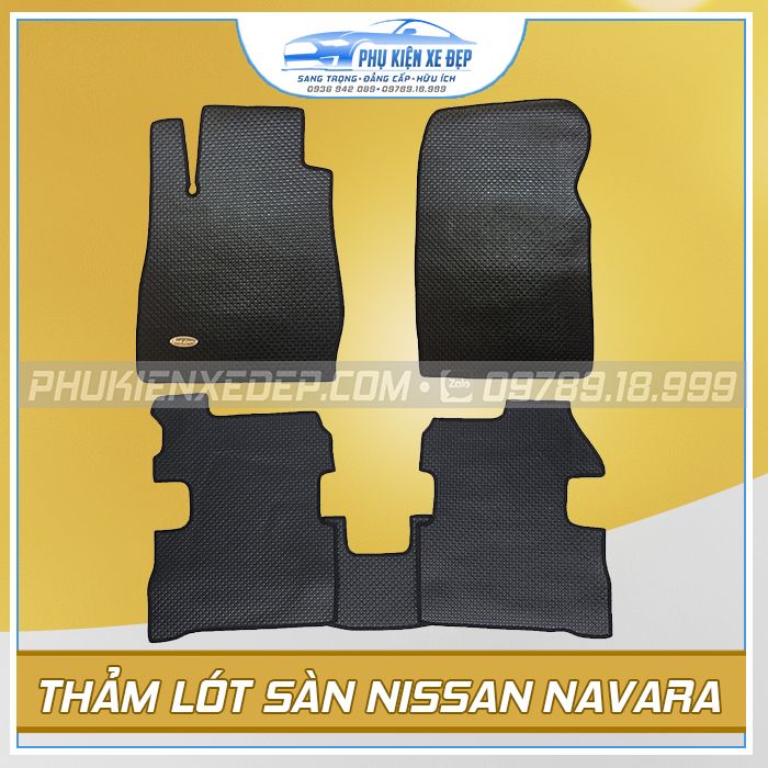 Thảm lót sàn ô tô Kata Nissan Navara - hình ảnh sản phẩm