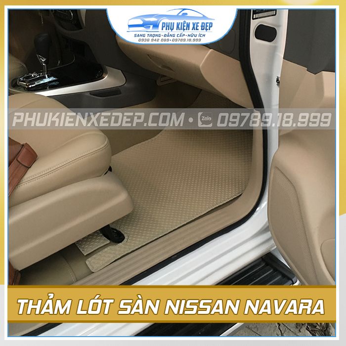 Thảm lót sàn ô tô Kata Nissan Navara - góc nhìn 3