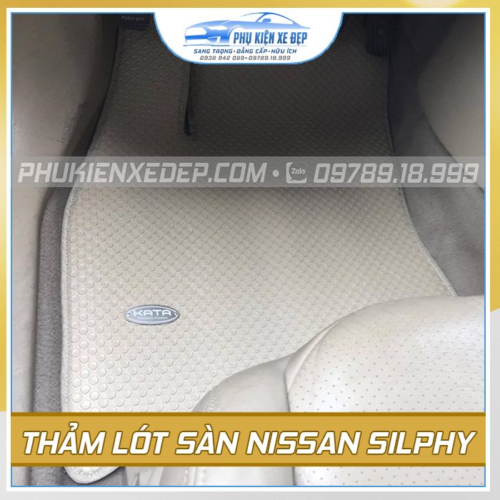 Thảm lót sàn ô tô Kata Nissan Silphy - góc nhìn 5