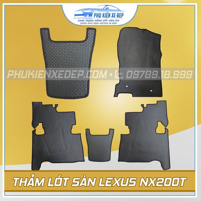 Thảm lót sàn ô tô Kata Lexus NX200T - hình ảnh sản phẩm