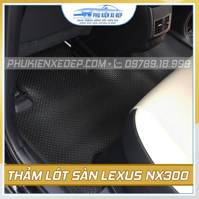 Thảm lót sàn ô tô Kata Lexus NX300 - góc nhìn 5
