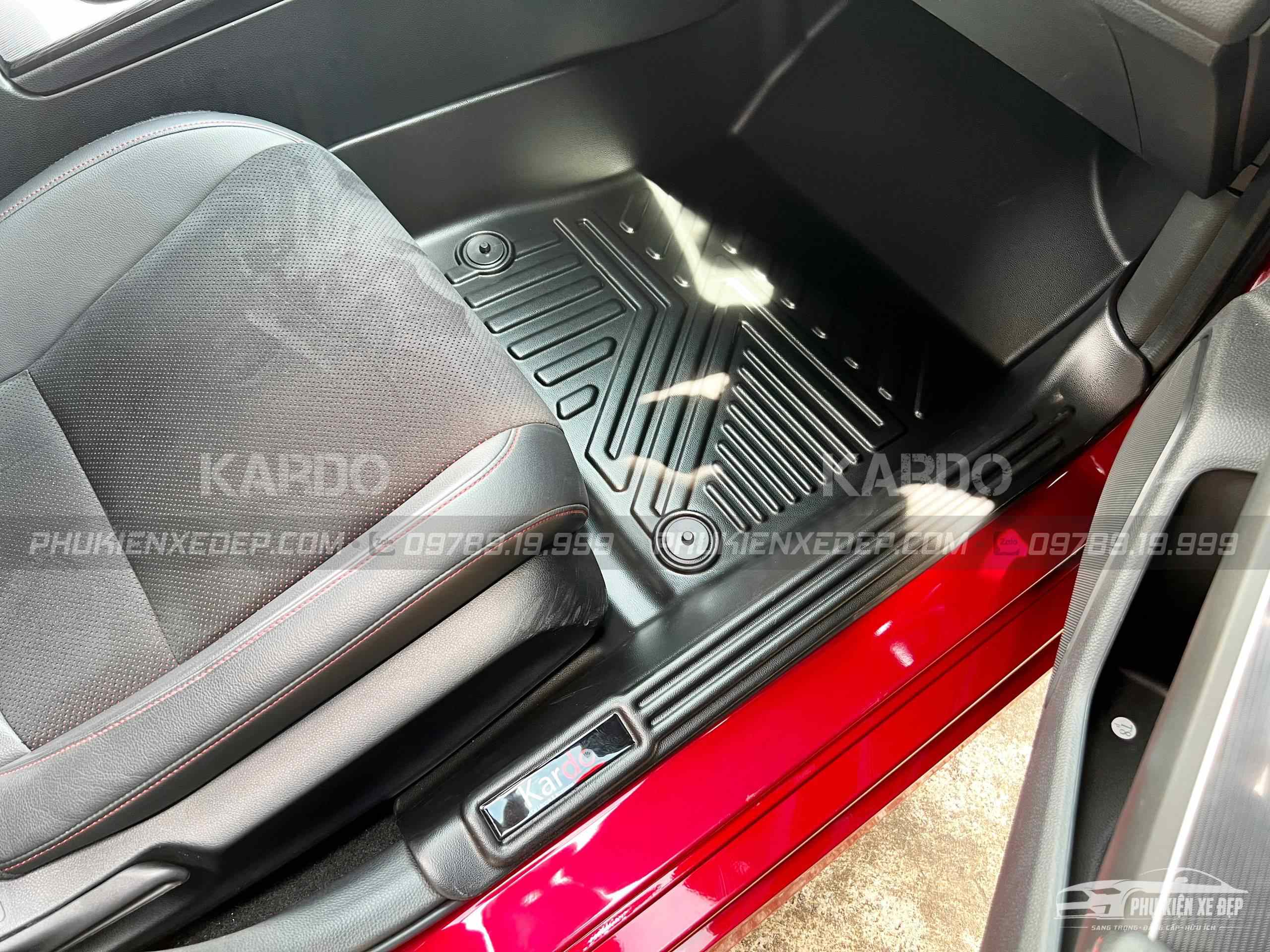 Thảm Lót Sàn Ô Tô Kardo Honda Civic 2022 - Nay - Đồ chơi xe hơi, phụ kiện ô tô, trang trí xe hơi - góc nhìn 3