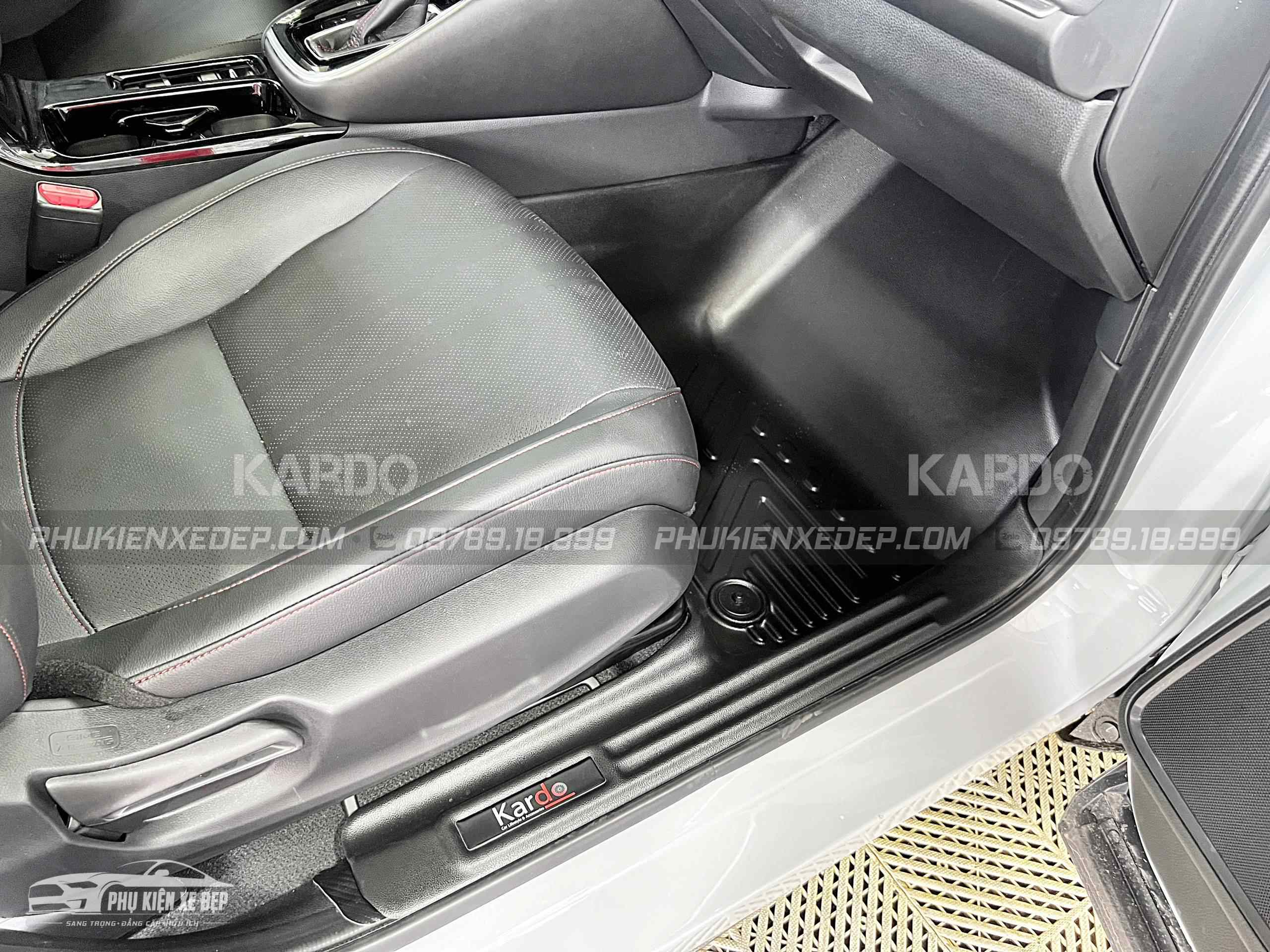 Thảm Lót Sàn Ô Tô Kardo Honda HRV 2022 - Nay - Đồ chơi xe hơi, phụ kiện ô tô, trang trí xe hơi - góc nhìn 4