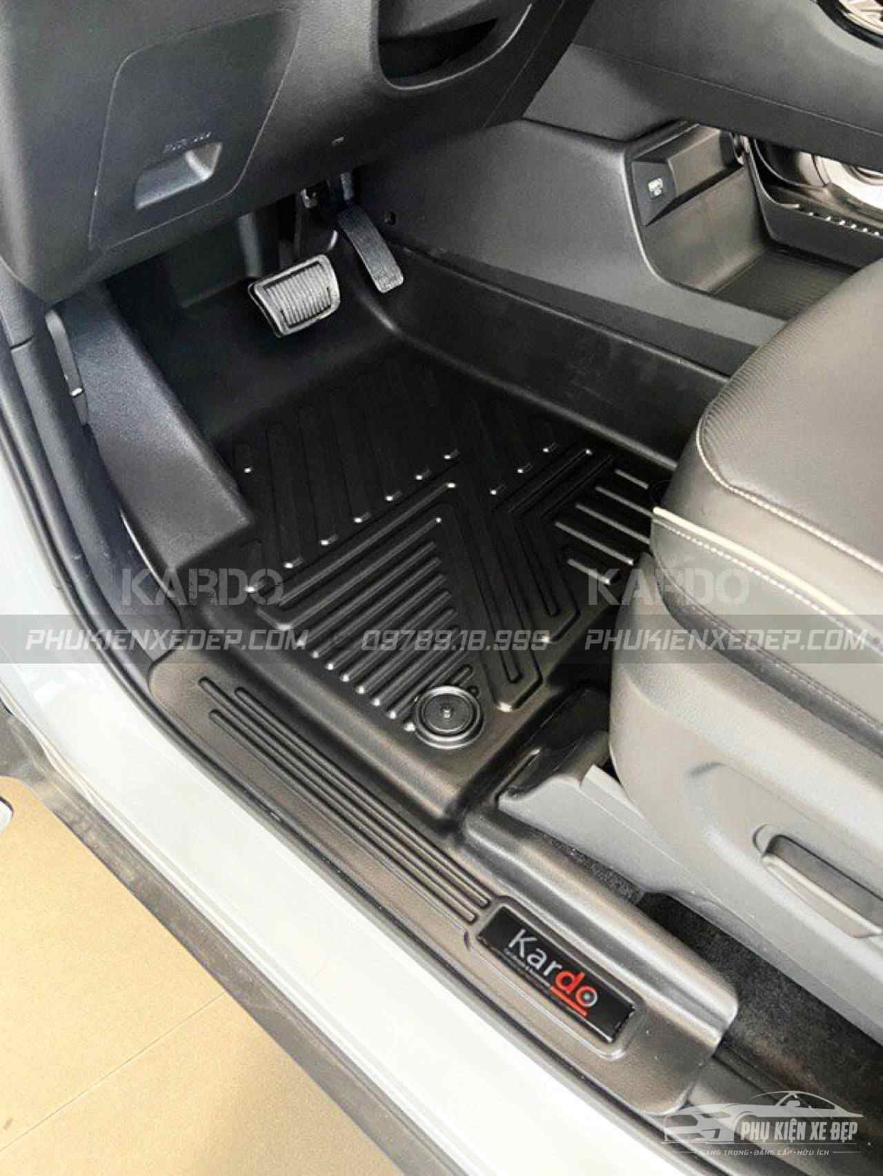 Thảm Lót Sàn Ô Tô Kardo Hyundai Custin 2023 - Nay - Đồ chơi xe hơi, phụ kiện ô tô, trang trí xe hơi - góc nhìn 2