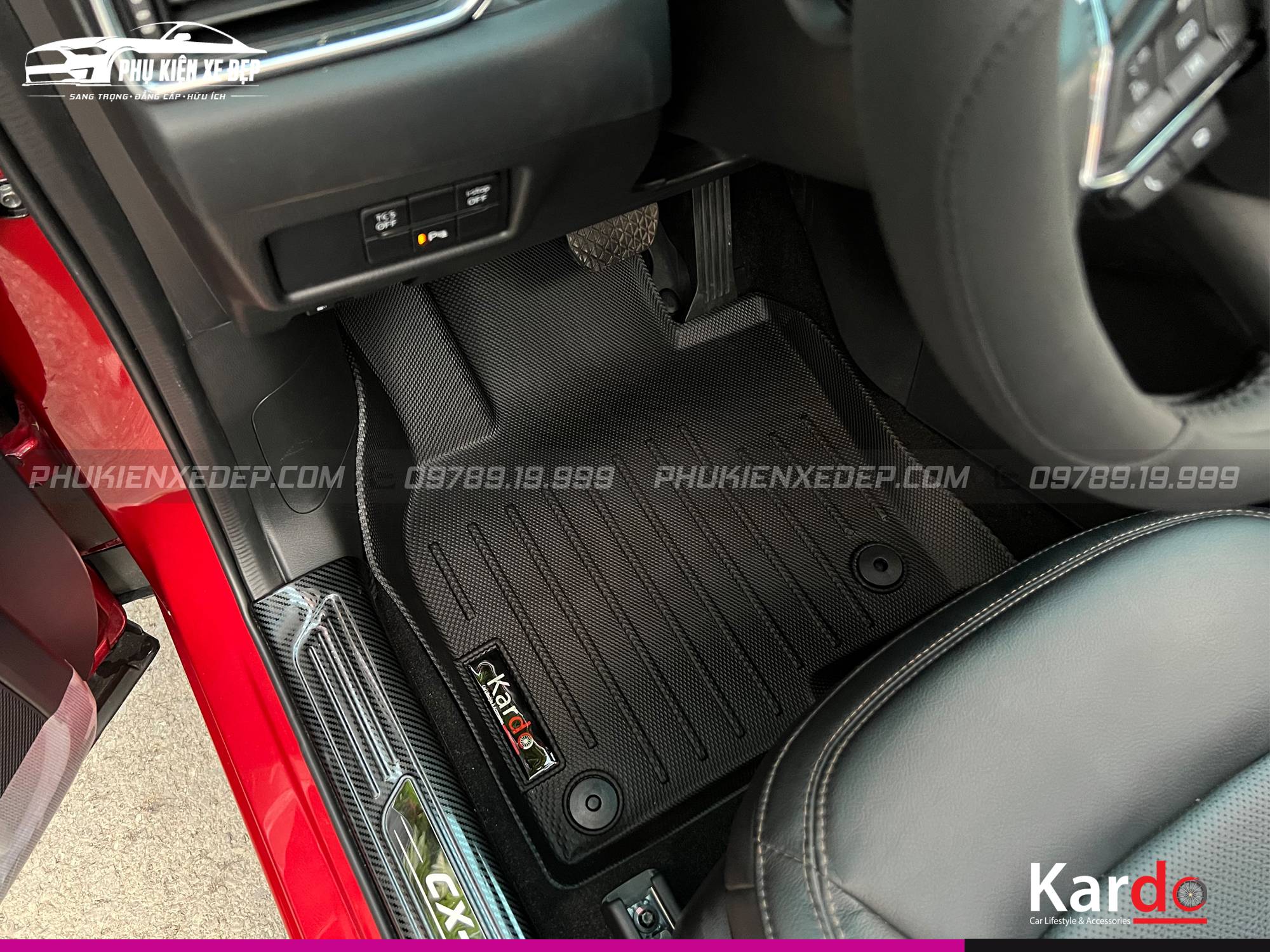 Thảm Lót Sàn Ô Tô Kardo Mazda CX5 - Đồ chơi xe hơi, phụ kiện ô tô, trang trí xe hơi - hình ảnh sản phẩm