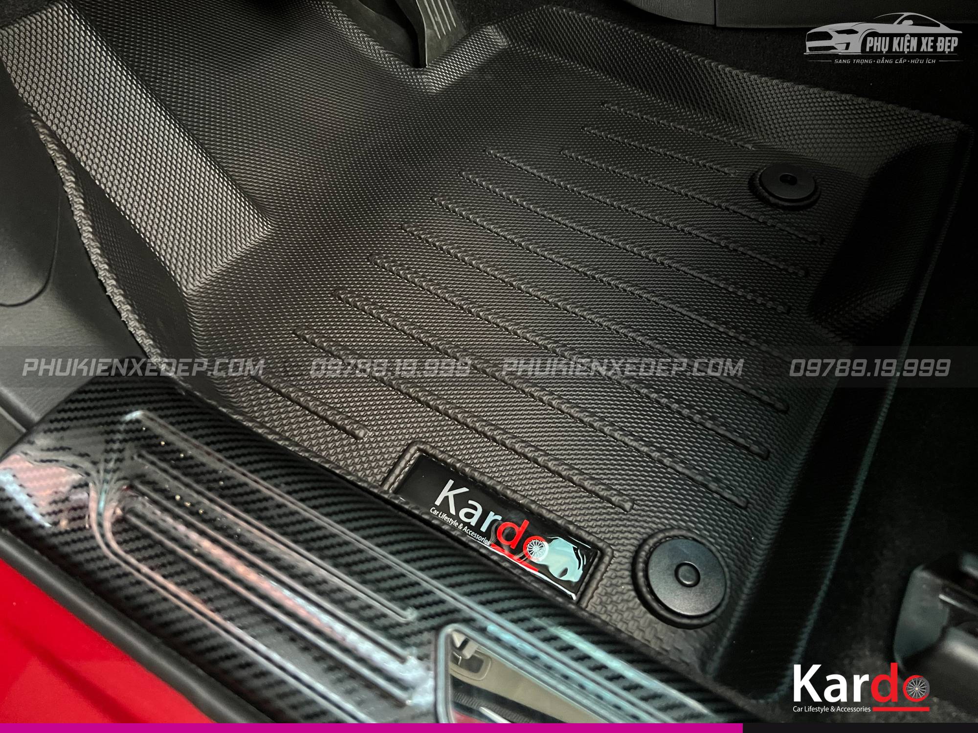 Thảm Lót Sàn Ô Tô Kardo Mazda CX5 - Đồ chơi xe hơi, phụ kiện ô tô, trang trí xe hơi - góc nhìn 2