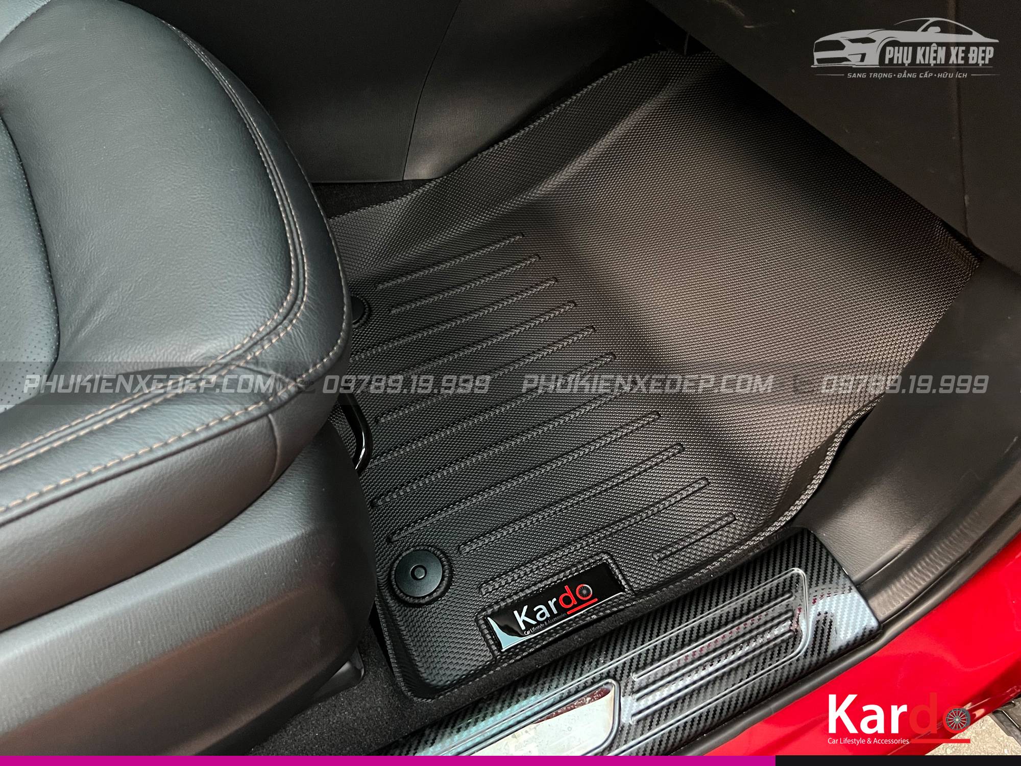 Thảm Lót Sàn Ô Tô Kardo Mazda CX5 - Đồ chơi xe hơi, phụ kiện ô tô, trang trí xe hơi - góc nhìn 3