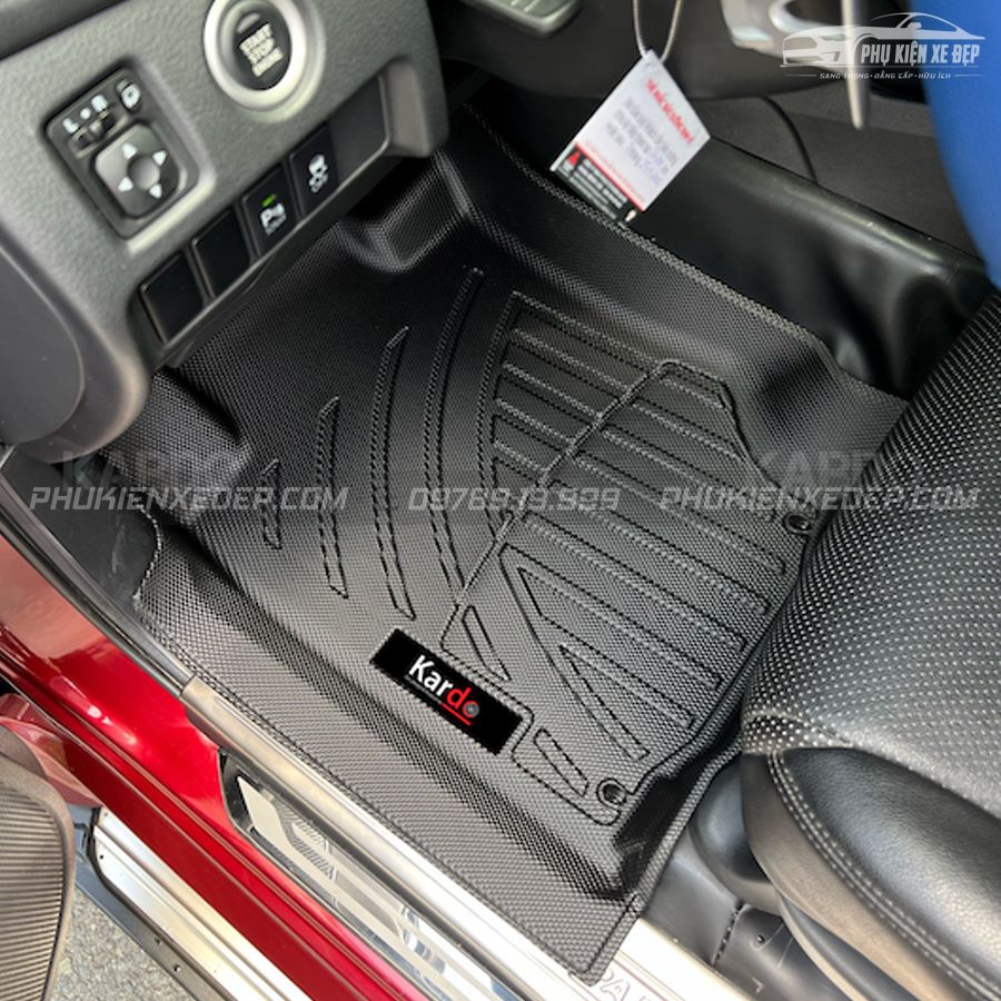 Thảm Lót Sàn Ô Tô Kardo Mitsubishi Triton 2020 - Nay - Đồ chơi xe hơi, phụ kiện ô tô, trang trí xe hơi - góc nhìn 4