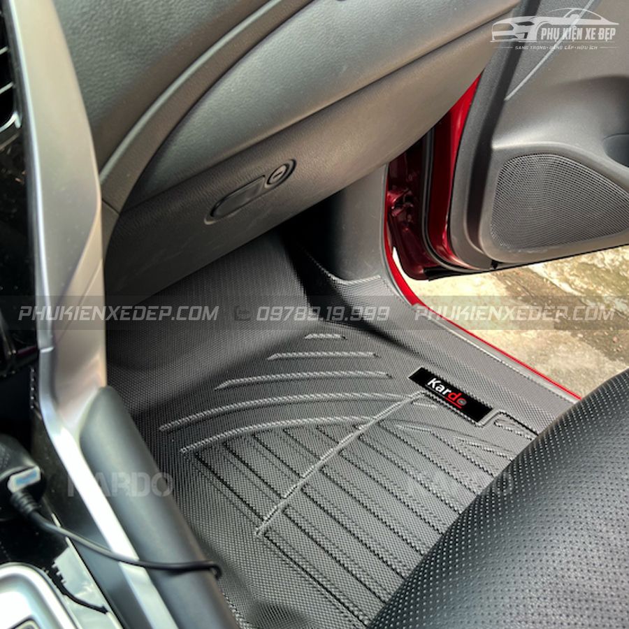 Thảm Lót Sàn Ô Tô Kardo Mitsubishi Triton 2020 - Nay - Đồ chơi xe hơi, phụ kiện ô tô, trang trí xe hơi - góc nhìn 3