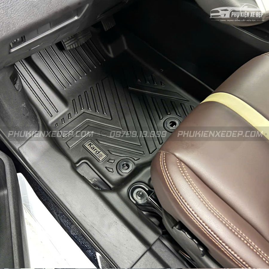Thảm Lót Sàn Ô Tô Kardo Mitsubishi Xforce 2024 - Nay - Đồ chơi xe hơi, phụ kiện ô tô, trang trí xe hơi - góc nhìn 2