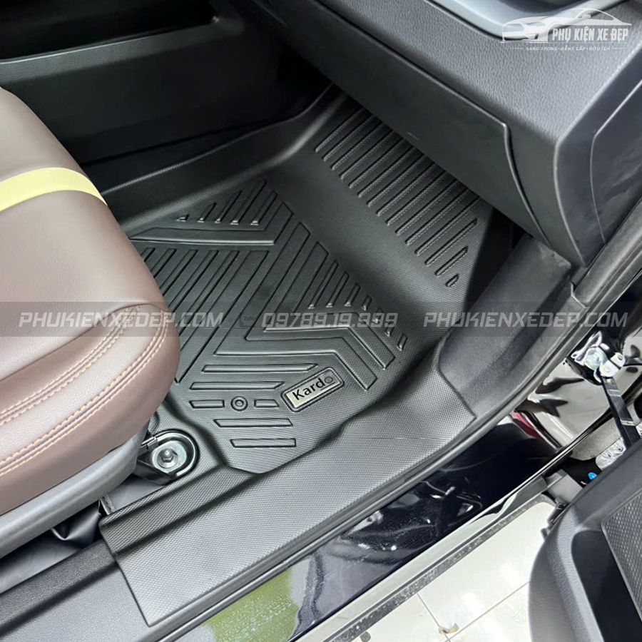 Thảm Lót Sàn Ô Tô Kardo Mitsubishi Xforce 2024 - Nay - Đồ chơi xe hơi, phụ kiện ô tô, trang trí xe hơi - góc nhìn 5