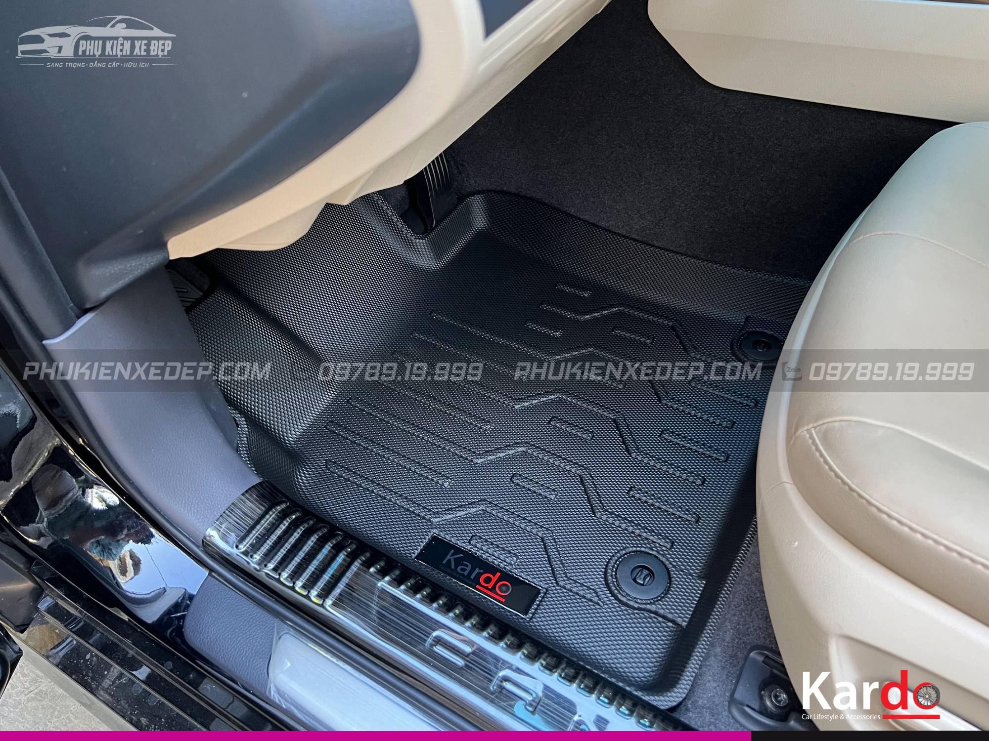 Thảm Lót Sàn Ô Tô Kardo Toyota Camry 2019 - Nay - Đồ chơi xe hơi, phụ kiện ô tô, trang trí xe hơi - hình ảnh sản phẩm