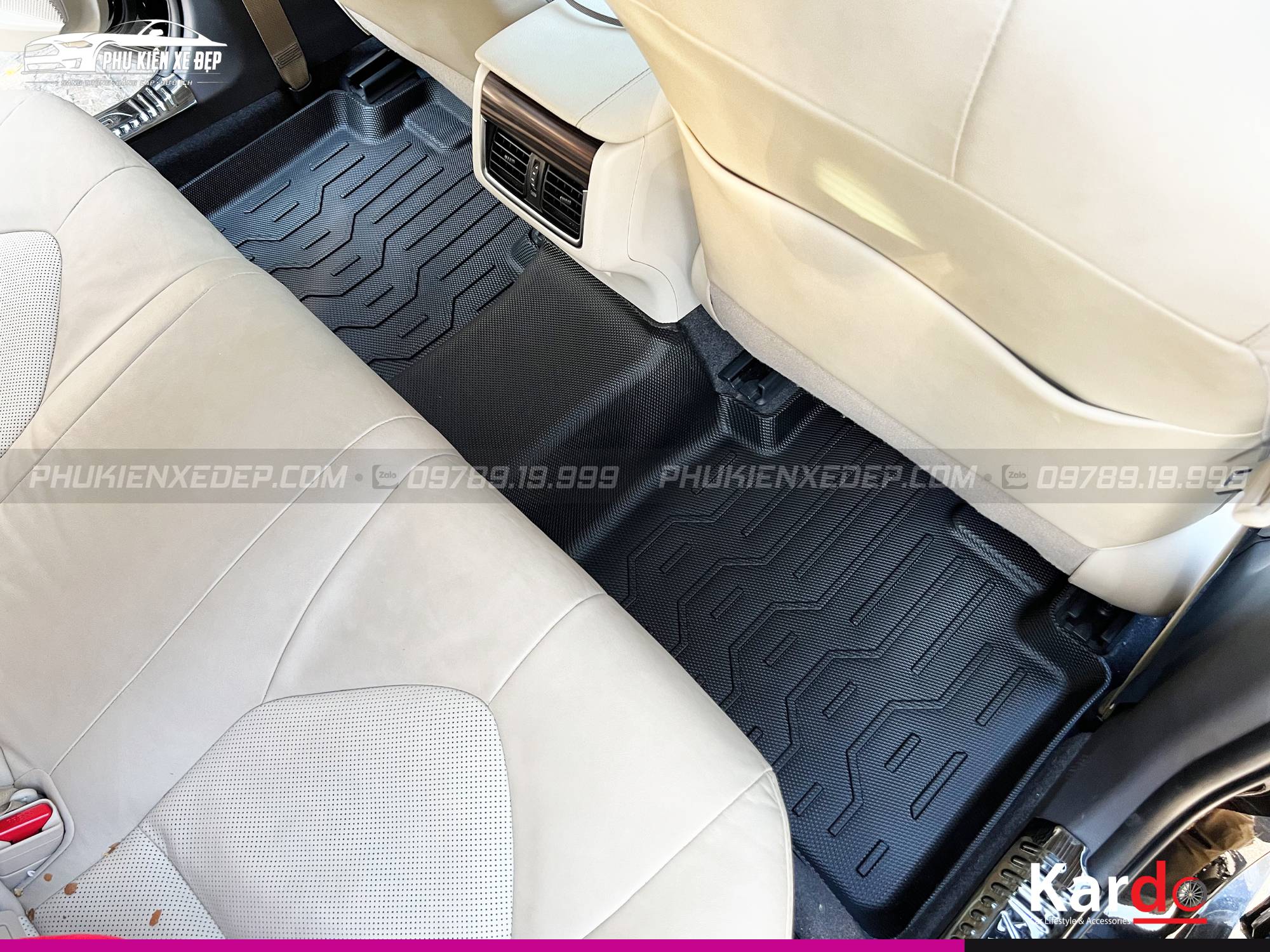 Thảm Lót Sàn Ô Tô Kardo Toyota Camry 2019 - Nay - Đồ chơi xe hơi, phụ kiện ô tô, trang trí xe hơi - góc nhìn 5