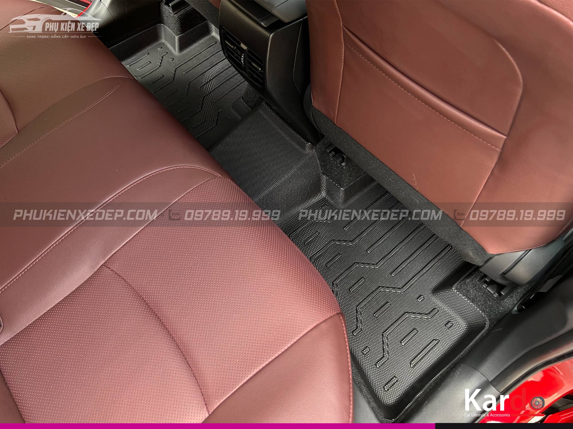 Thảm Lót Sàn Ô Tô Kardo Toyota Cross - Đồ chơi xe hơi, phụ kiện ô tô, trang trí xe hơi - góc nhìn 5