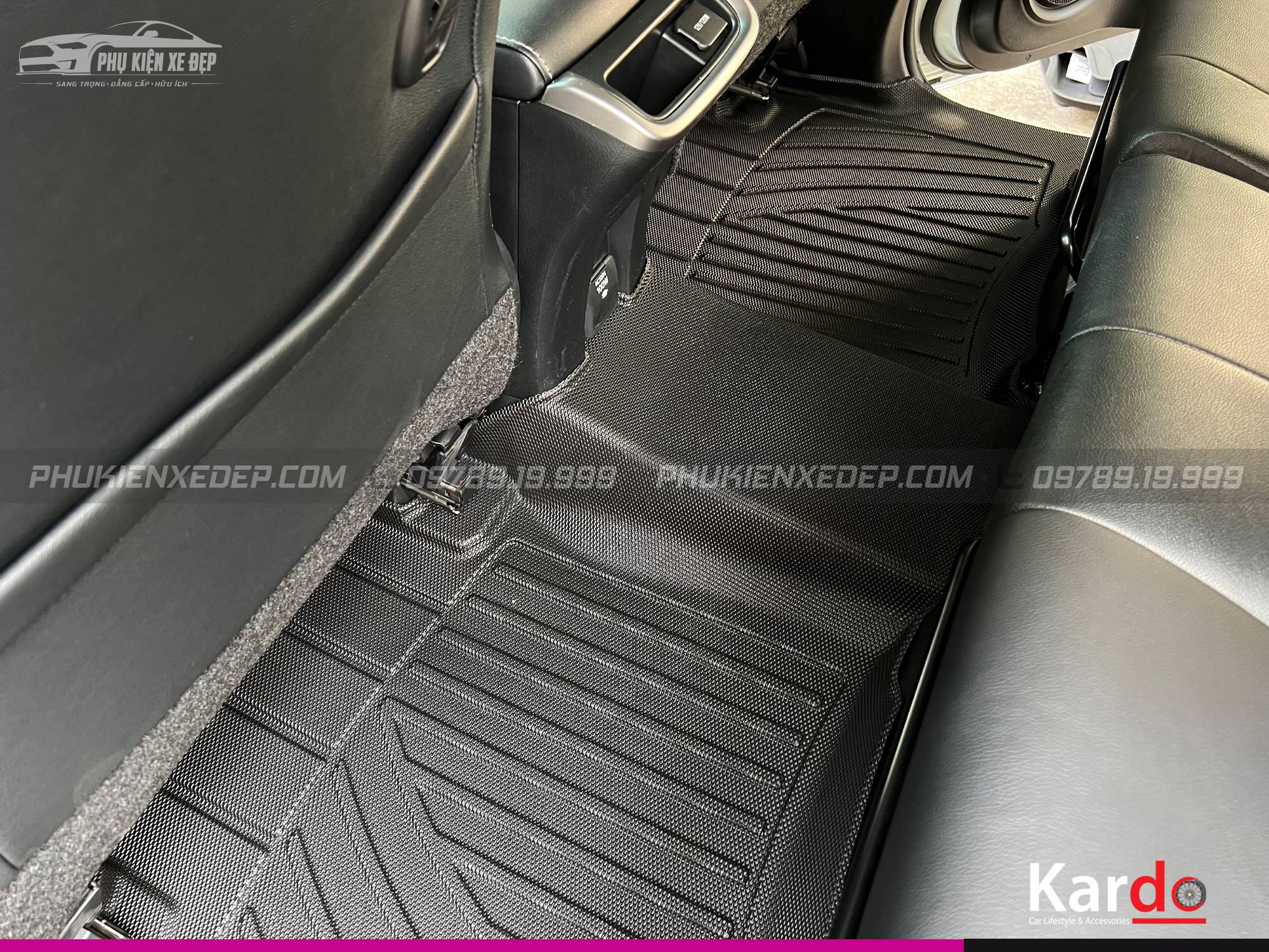 Thảm Lót Sàn Ô Tô Kardo Toyota Fortuner 2017 - Nay - Đồ chơi xe hơi, phụ kiện ô tô, trang trí xe hơi - góc nhìn 4