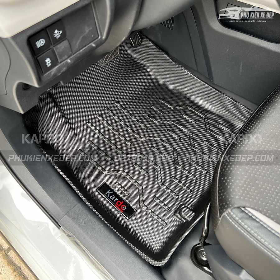 Thảm Lót Sàn Ô Tô Kardo Toyota Veloz 2022 - Nay - Đồ chơi xe hơi, phụ kiện ô tô, trang trí xe hơi - góc nhìn 2