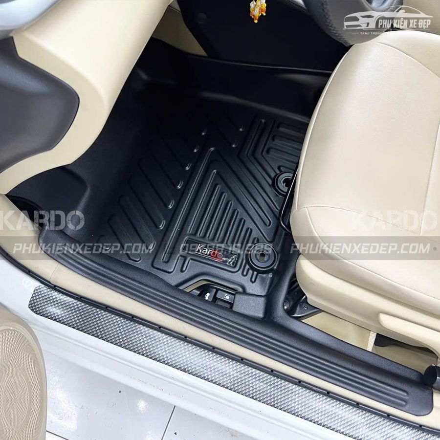 Thảm Lót Sàn Ô Tô Kardo Toyota Vios 2018 - Nay - Đồ chơi xe hơi, phụ kiện ô tô, trang trí xe hơi - hình ảnh sản phẩm