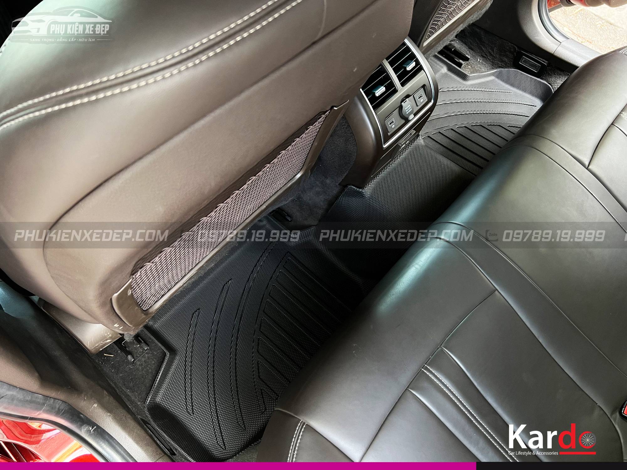 Thảm Lót Sàn Ô Tô Kardo Vinfast Lux A - Đồ chơi xe hơi, phụ kiện ô tô, trang trí xe hơi - góc nhìn 5