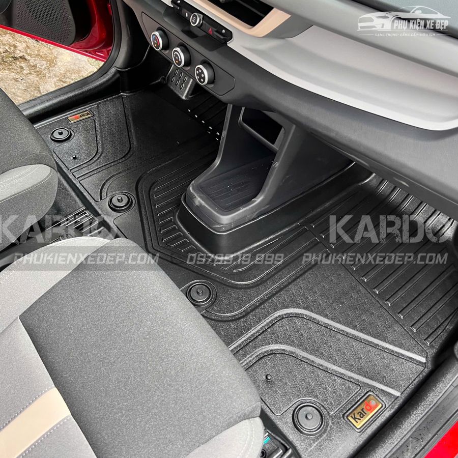Thảm Lót Sàn Ô Tô Kardo Vinfast VF3 - Đồ chơi xe hơi, phụ kiện ô tô, trang trí xe hơi - góc nhìn 4