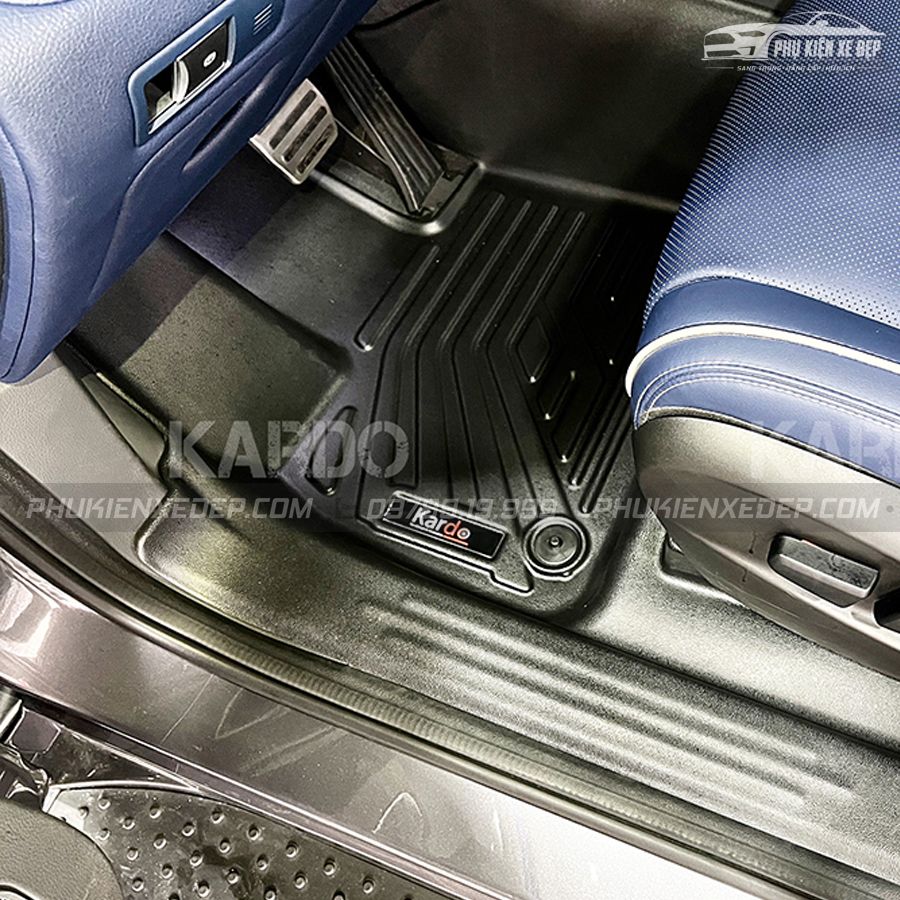 Thảm Lót Sàn Ô Tô Kardo Vinfast VF9 - Đồ chơi xe hơi, phụ kiện ô tô, trang trí xe hơi - góc nhìn 2