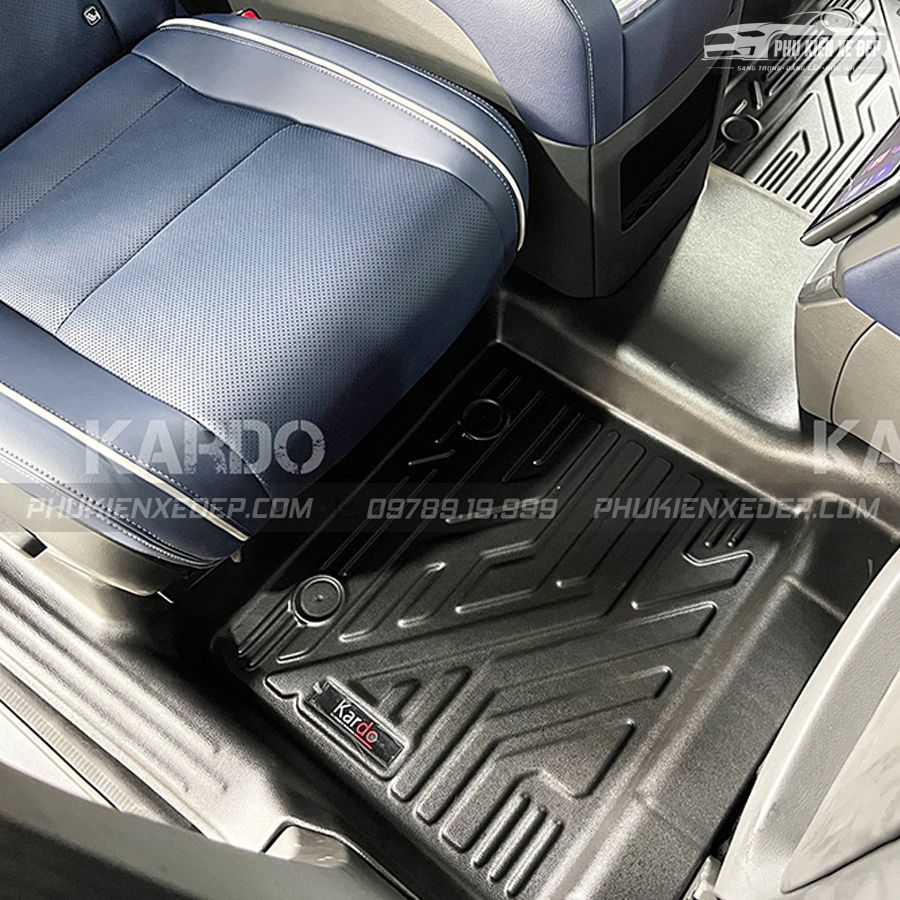 Thảm Lót Sàn Ô Tô Kardo Vinfast VF9 - Đồ chơi xe hơi, phụ kiện ô tô, trang trí xe hơi - góc nhìn 3