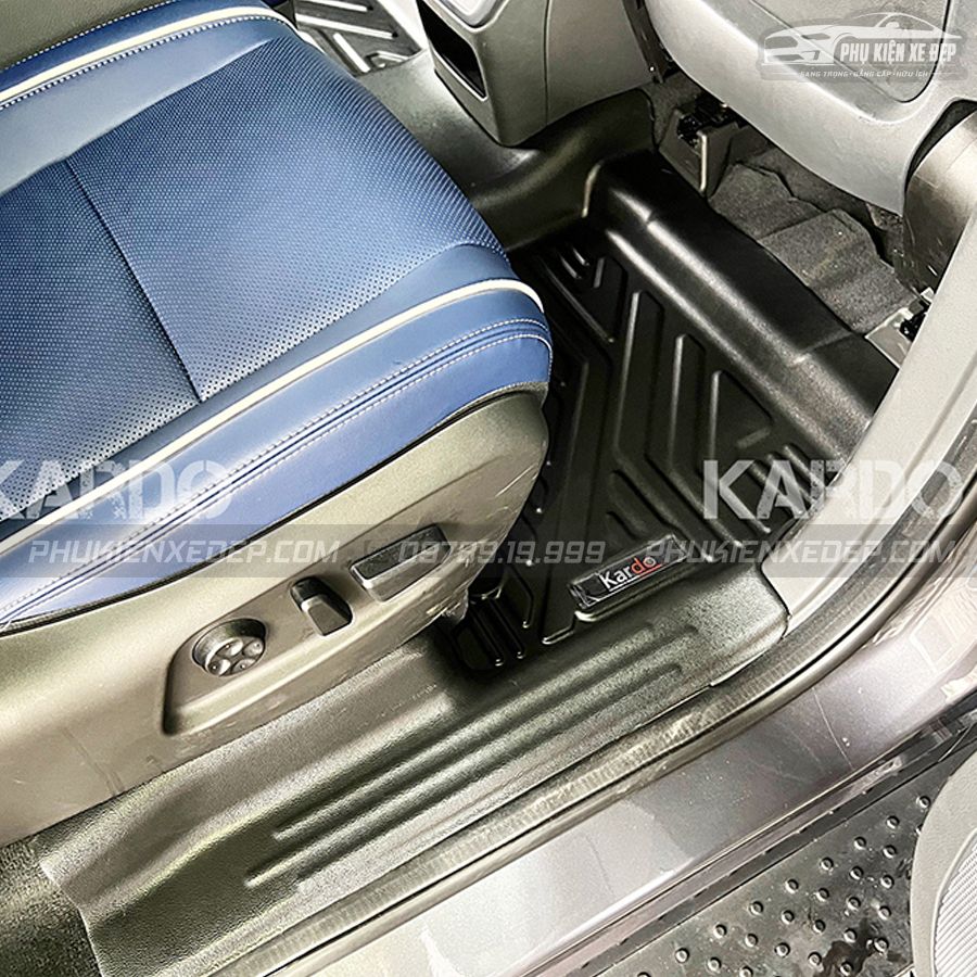 Thảm Lót Sàn Ô Tô Kardo Vinfast VF9 - Đồ chơi xe hơi, phụ kiện ô tô, trang trí xe hơi - góc nhìn 4