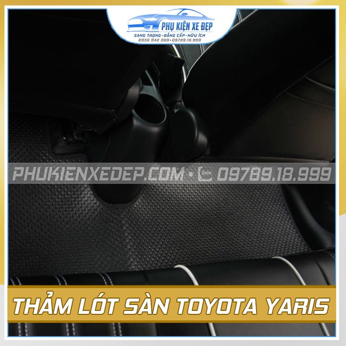 Thảm lót sàn ô tô Kata Thái Lan Toyota Yaris - góc nhìn 2