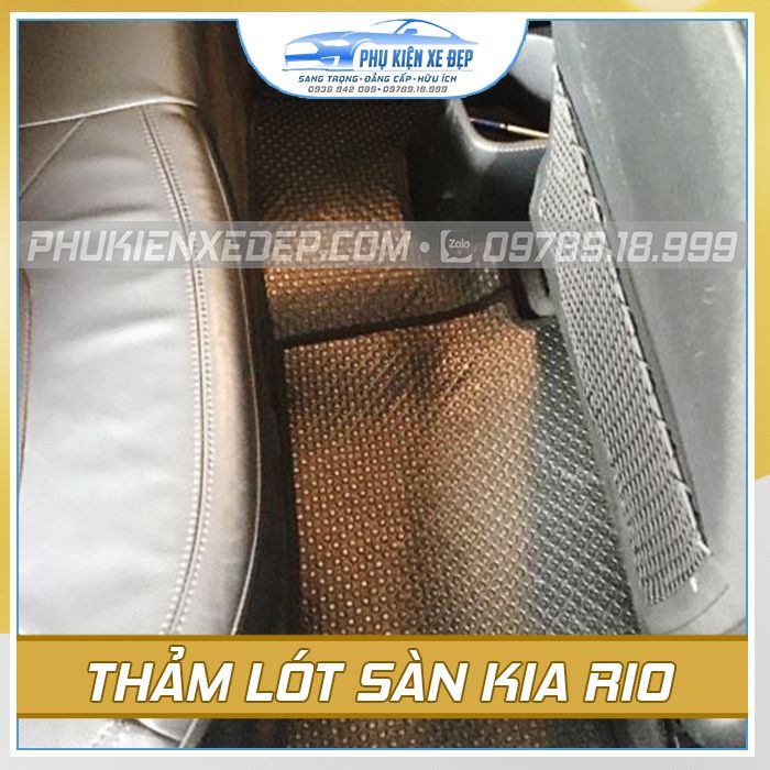 Thảm lót sàn ô tô Kata KIA Rio - hình ảnh sản phẩm