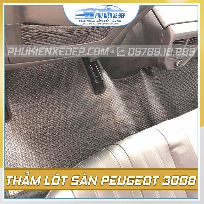 Thảm lót sàn ô tô Kata Peugeot 3008 - góc nhìn 4
