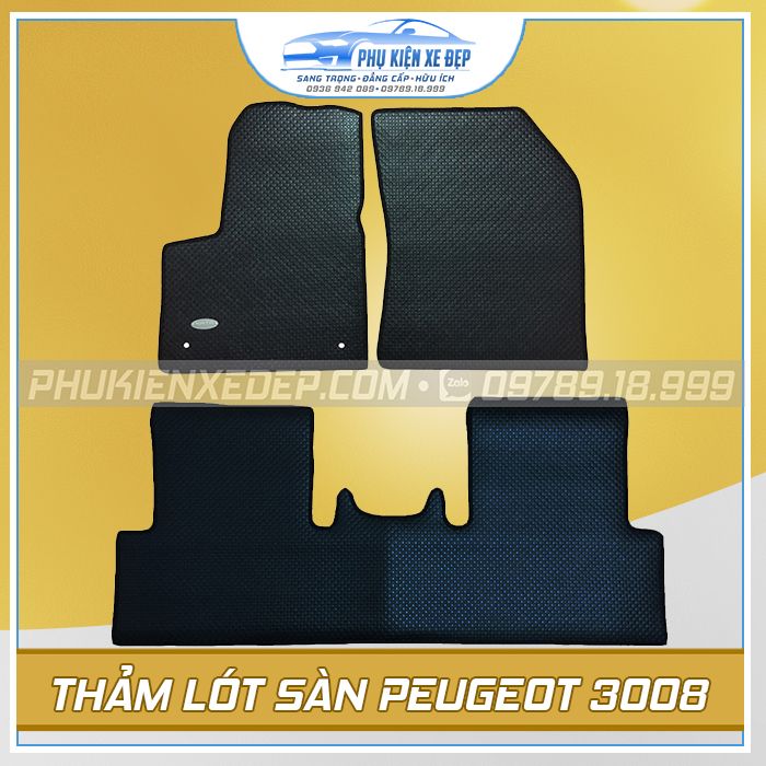 Thảm lót sàn ô tô Kata Peugeot 3008 - góc nhìn 5