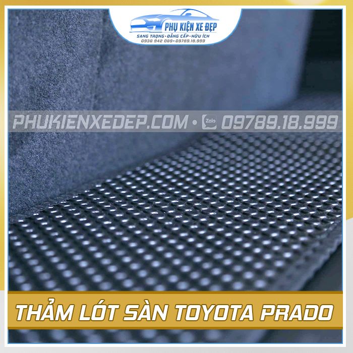 Thảm lót sàn ô tô Kata Thái Lan Toyota Land Cruiser Prado - góc nhìn 2