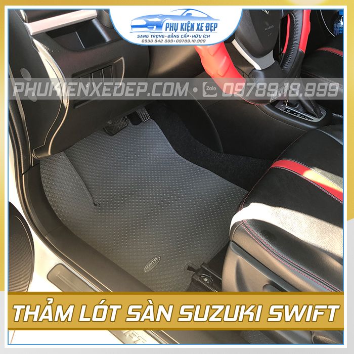 Thảm lót sàn ô tô Kata Thái Lan Suzuki Swift - góc nhìn 4