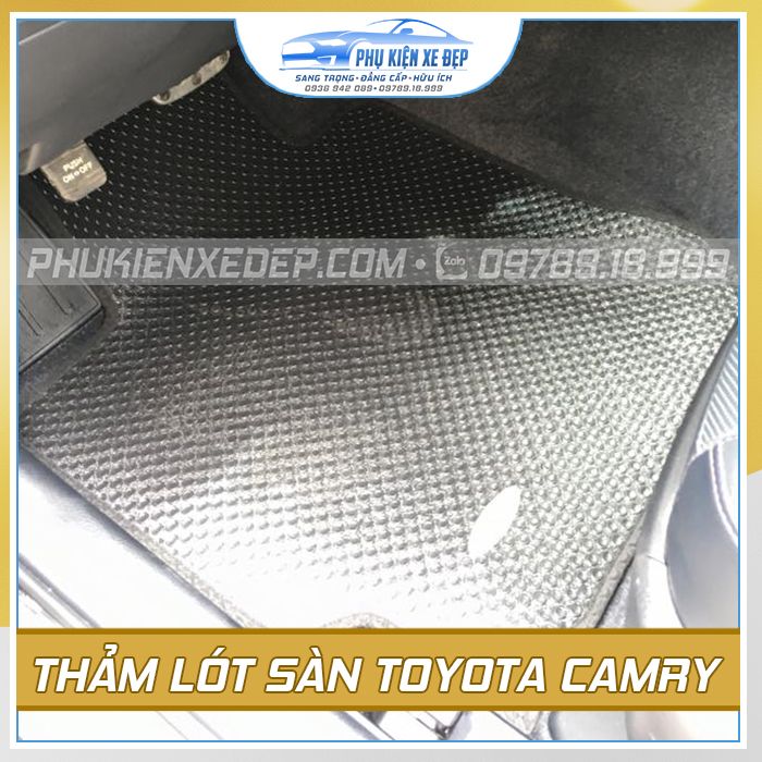 Thảm lót sàn ô tô Kata Toyota Camry - góc nhìn 2