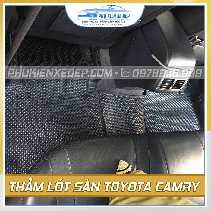 Thảm lót sàn ô tô Kata Toyota Camry - góc nhìn 3