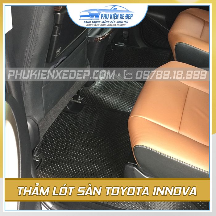 Thảm lót sàn ô tô Kata Toyota Innova - góc nhìn 2