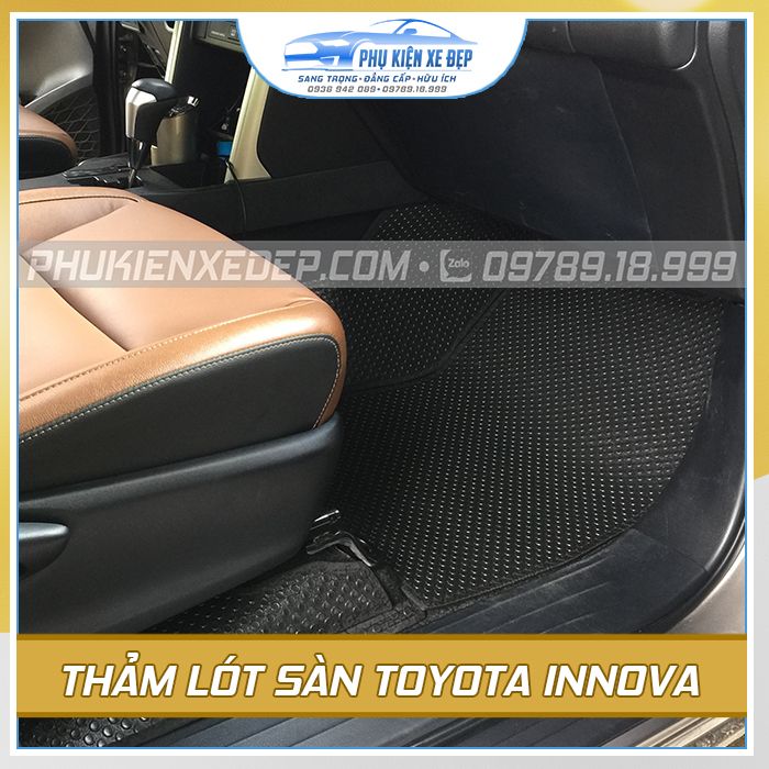 Thảm lót sàn ô tô Kata Toyota Innova - góc nhìn 3