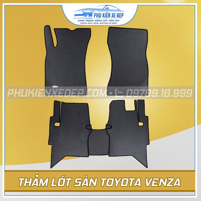 Thảm lót sàn ô tô Kata Thái Lan Toyota Venza - góc nhìn 3