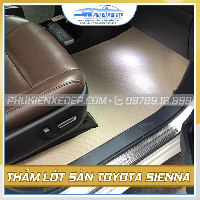 Thảm lót sàn ô tô Kata Thái Lan Toyota Sienna - góc nhìn 3