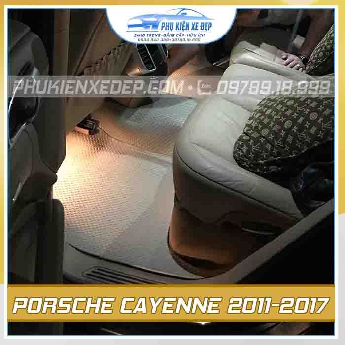 Thảm lót sàn ô tô Kata Porsche Cayenne 2011-2017 - Đồ chơi xe hơi, phụ kiện ô tô, trang trí xe hơi - góc nhìn 2