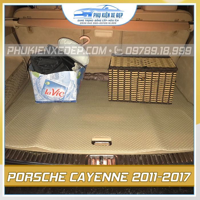 Thảm lót sàn ô tô Kata Porsche Cayenne 2011-2017 - Đồ chơi xe hơi, phụ kiện ô tô, trang trí xe hơi - góc nhìn 3