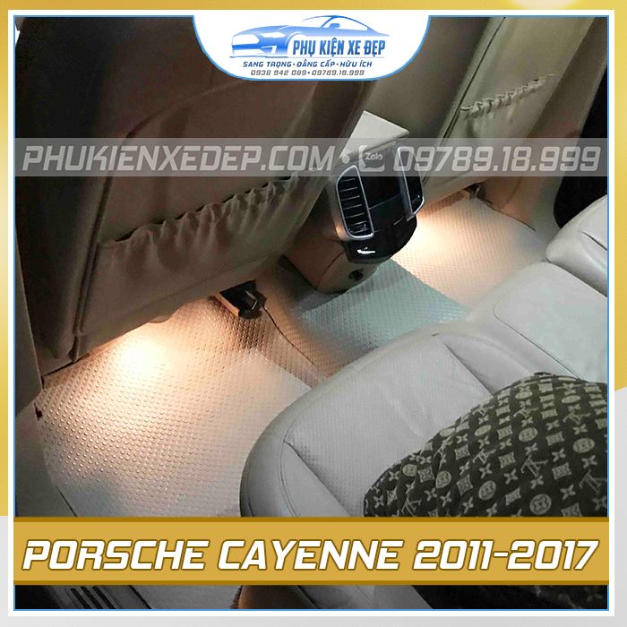 Thảm lót sàn ô tô Kata Porsche Cayenne 2011-2017 - Đồ chơi xe hơi, phụ kiện ô tô, trang trí xe hơi - góc nhìn 4